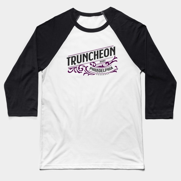 Truncheon Books, Philadelphia (Gilmore Girls) Baseball T-Shirt by Stars Hollow Mercantile